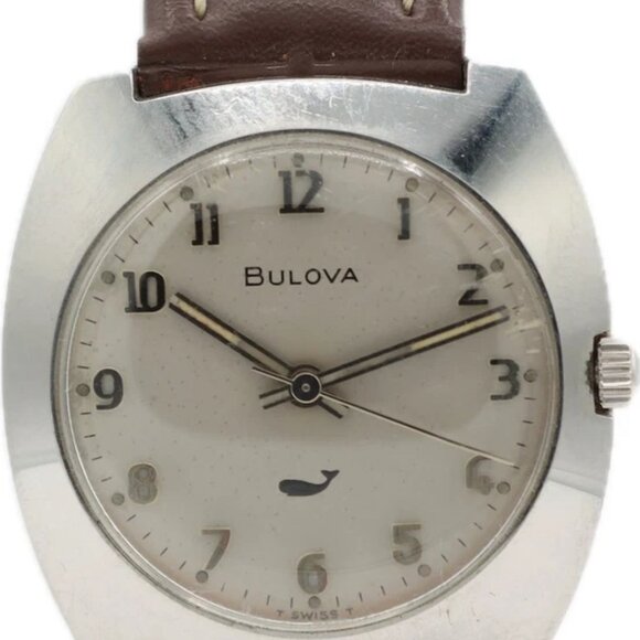 Vintage 1970 Bulova Sea King Men's Mechanical Wristwatch 11 BLC Swiss Steel - Picture 4 of 5